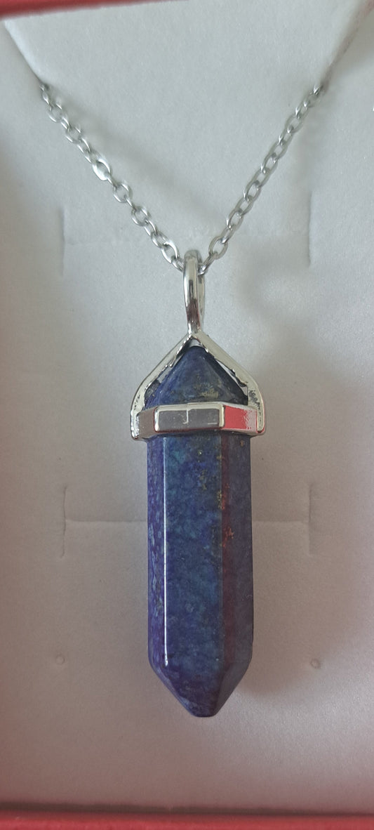 Pendentif pointe Lapis Lazuli