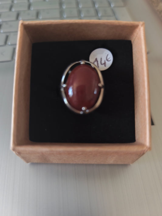 Bague Ovale Cornaline