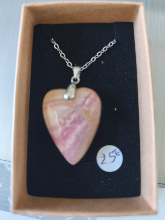 Pendentif Rhodochrosite